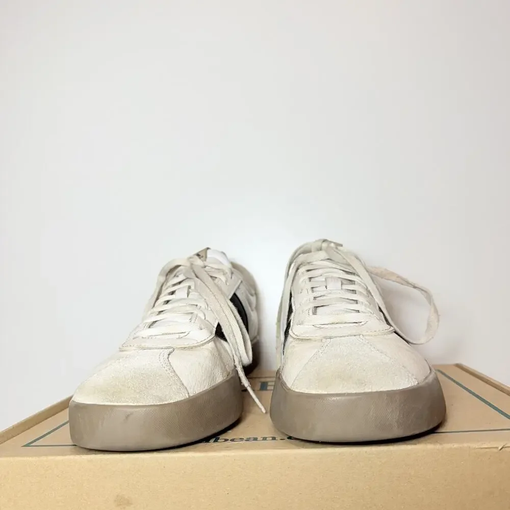 Men's Size 10 Adidas VL Court 3.0 White Black Classic Gym Skateboard Shoes Gum